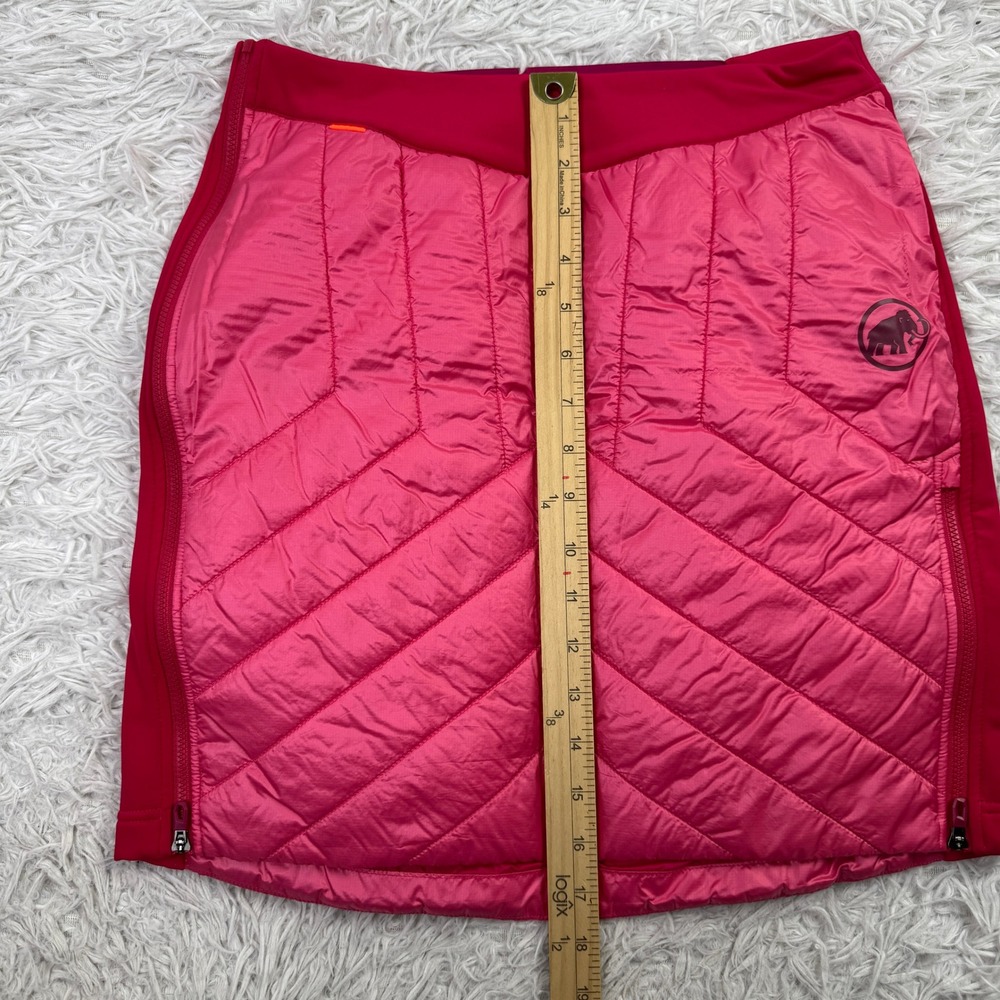 Mammut Skirt Womens Small Pink Dragon Fruit Aenergy Insulated Puffer Zipped S - Picture 9 of 10